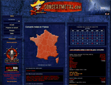 Tablet Screenshot of fr.concertmetal.com